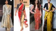 Saree Fashion Trend 2018 -Saree over Pants