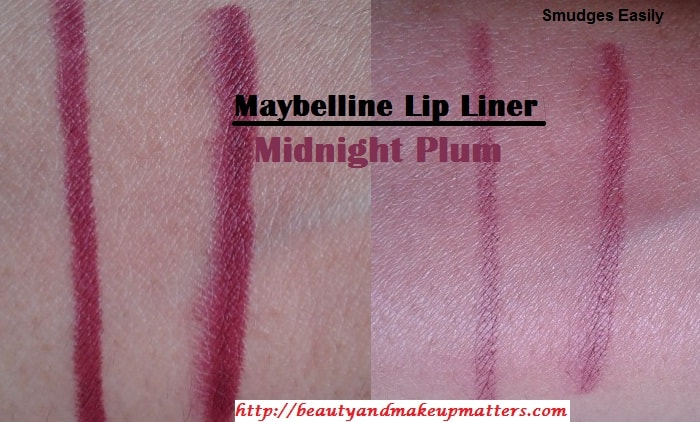 Maybelline Color Sensational Lip Liner Fashion, blog – Plum Review, Swatch, Beauty, LOTD - Midnight 338 Lifestyle